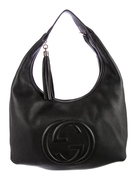 gucci soho hobo large|authentic Gucci hobo bag.